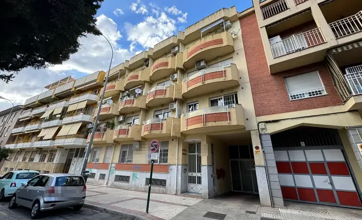 Fachada del edificio existente objeto de certificación energética