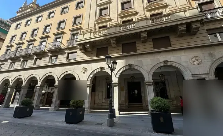 Fachada de la vivienda objeto de certificación energética