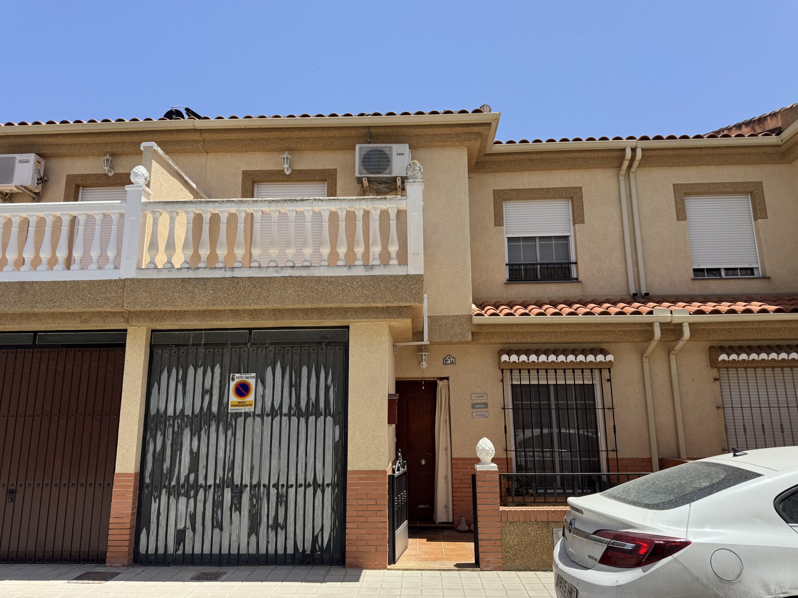 Vivienda unifamiliar adosada estudiada para tasación en Fuente Vaqueros